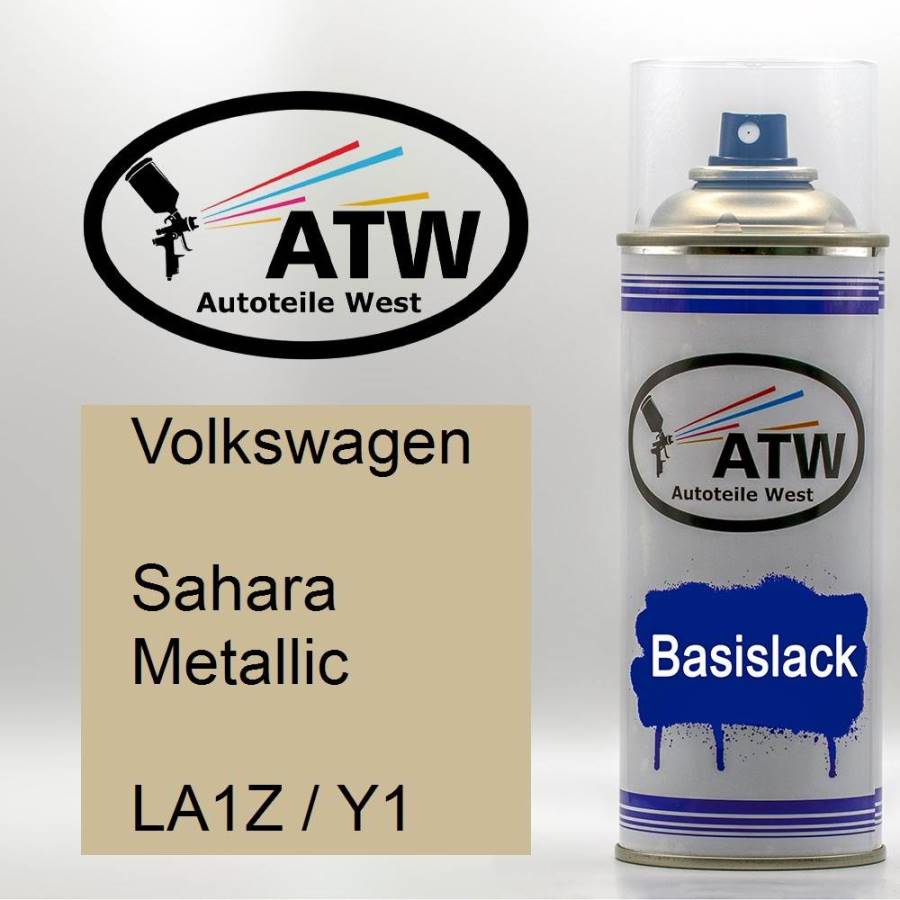 Volkswagen, Sahara Metallic, LA1Z / Y1: 400ml Sprühdose, von ATW Autoteile West.